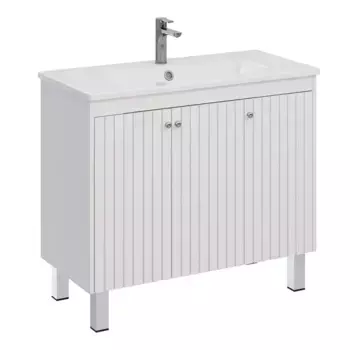 Тумба под раковину Lemark Romance LM07R100T белый