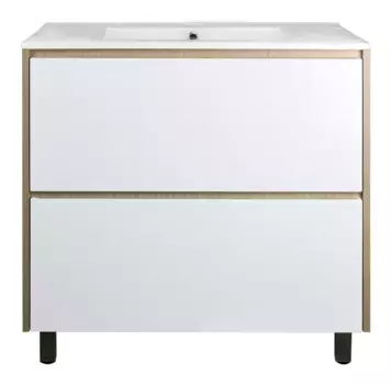 Тумба под раковину Loranto Stella CS00076456 бежевый, белый