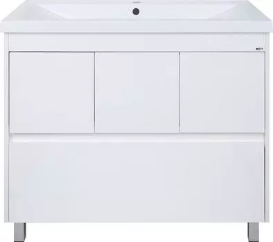 Тумба под раковину Misty Алиса 100 Э-Али01100-0112Я, белая
