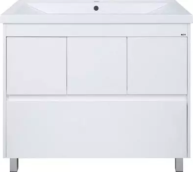 Тумба под раковину Misty Алиса 90 Э-Али01090-0112Я, белая