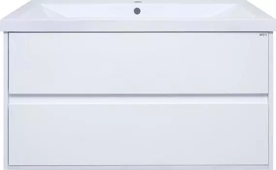 Тумба под раковину Misty Алиса 90 Э-Али01090-011П2Я, белая
