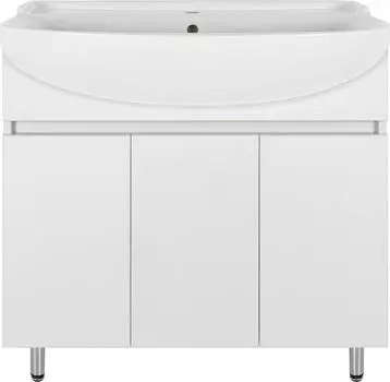 Тумба под раковину Misty Амур 80 Э-Аму01080-021Н, белая