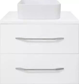 Тумба под раковину Misty Челси 60 П-Чел090601-2Я, белая