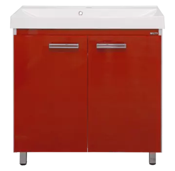 Тумба под раковину Misty Джулия Qvatro Л-Джк01090-0410Пр 90 см