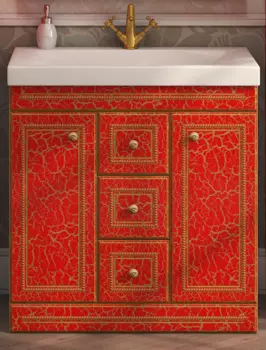 Тумба под раковину Misty Fresko Л-Фре01075-04173Я 75 см