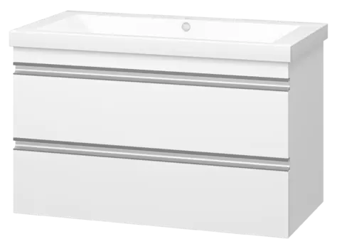 Тумба под раковину Misty Ингрид П-Инг-01090-011П2Я белый