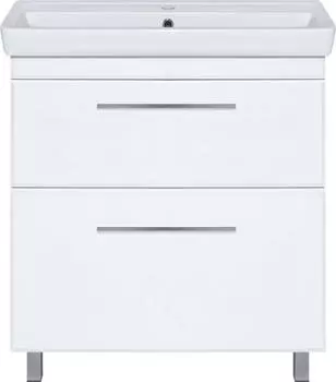 Тумба под раковину Misty Элен 80 П-Эле01080-012Я, белая