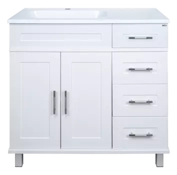 Тумба под раковину Misty Купер П-Куп01090-0124ЯЛ белый