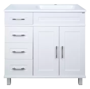 Тумба под раковину Misty Купер П-Куп01090-0124ЯП белый