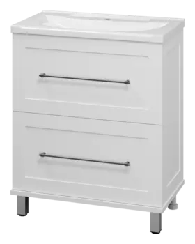 Тумба под раковину Misty Марта П-Мрт07070-011Пр белый