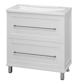 Тумба под раковину Misty Марта П-Мрт07080-011Пр белый