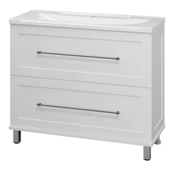 Тумба под раковину Misty Марта П-Мрт07100-011Пр белый