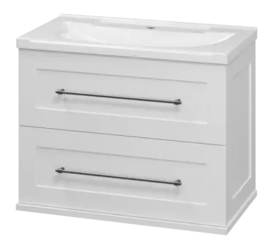 Тумба под раковину Misty Марта П-Мрт09070-011Пр белый