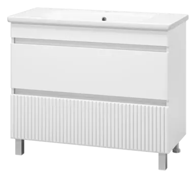 Тумба под раковину Misty Мира П-Мир-01100-012Я белый