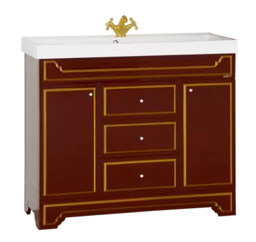 Тумба под раковину Misty Praga Л-Пра01105-1033Я 102 см