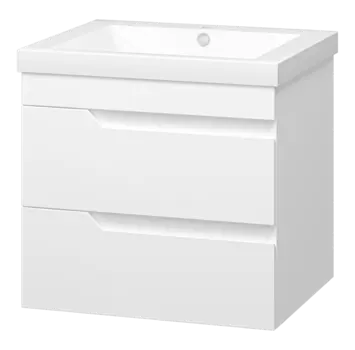 Тумба под раковину Misty Софт П-Соф-01060-011П2Я белый