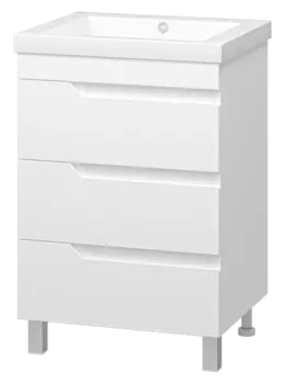 Тумба под раковину Misty Софт П-Соф-01060-0113Я белый