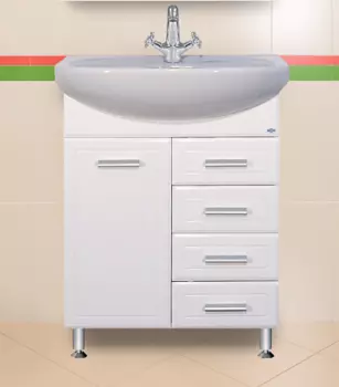 Тумба под раковину Misty Стелла Э-Сте01065-014Я 65 см