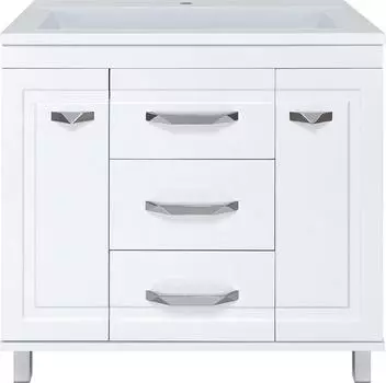 Тумба под раковину Misty Терра 90 П-Тер01090-0113Я, белая