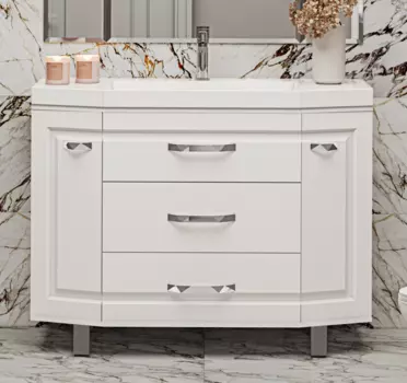 Тумба под раковину Misty Терра П-Тер01110-0113Я белый