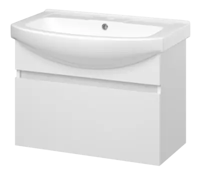 Тумба под раковину Монро 75 УТ000023886 белый