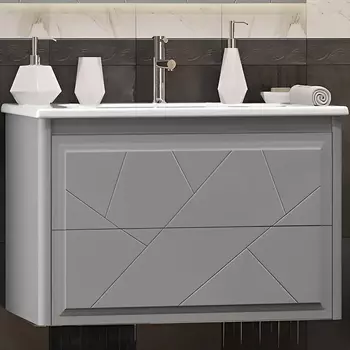 Тумба под раковину Opadiris Луиджи 00-00006180 серый