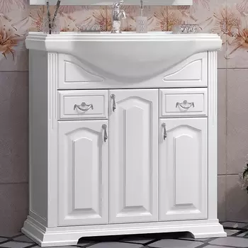 Тумба под раковину Opadiris Риспекто 00-00006024 белый