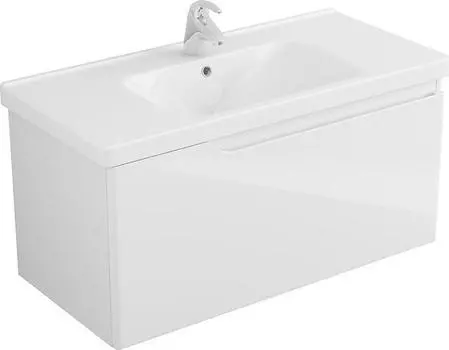 Тумба под раковину Owl 1975 Hella 100 OW24.06.00, белый лак