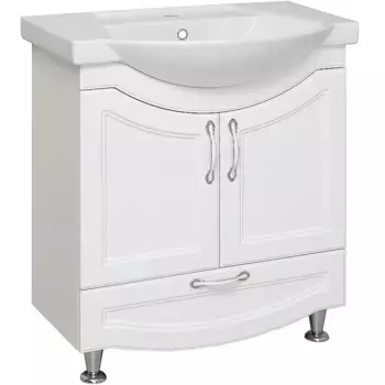 Тумба под раковину Runo Неаполь 00-00001034 белый