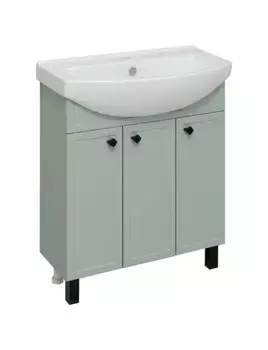 Тумба под раковину Runo Римини 00-00001275 зеленый