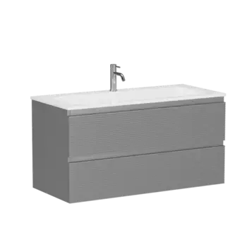 Тумба под раковину Sancos Folk FL100ES Ergraut soft