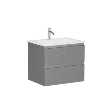 Тумба под раковину Sancos Folk FL60ES Ergraut soft