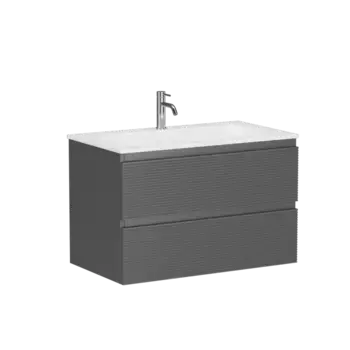 Тумба под раковину Sancos Folk FL80GS Grey soft