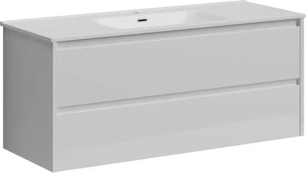 Тумба под раковину Sancos Libra 120 LB120-1W, белый глянец