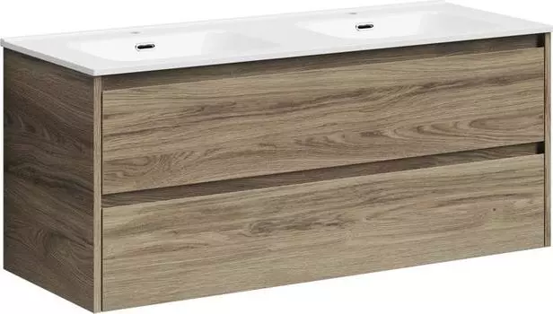 Тумба под раковину Sancos Libra 120 LB120-2ECH, дуб чарльстон