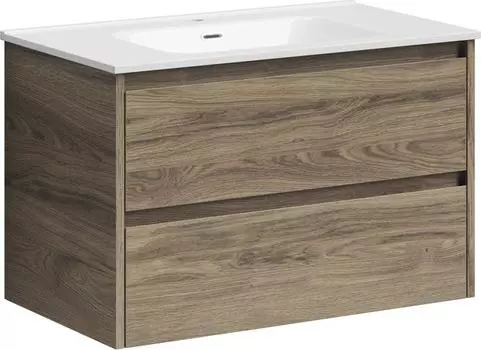 Тумба под раковину Sancos Libra 90 LB90ECH, дуб чарльстон