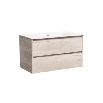 Тумба под раковину Sancos Libra LB90EG дуб галифакс натуральный
