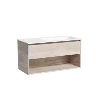 Тумба под раковину Sancos Marmi 1.0 MR1.0100REG дуб галифакс натуральный