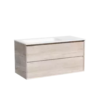 Тумба под раковину Sancos Marmi 2.0 MR2.0100LEG дуб галифакс натуральный