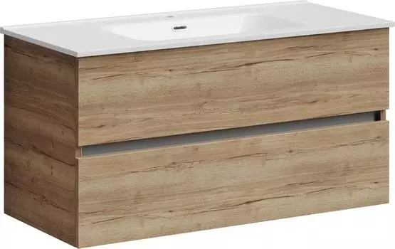 Тумба под раковину Sancos Urban 100 UR100EG, дуб галифакс натуральный