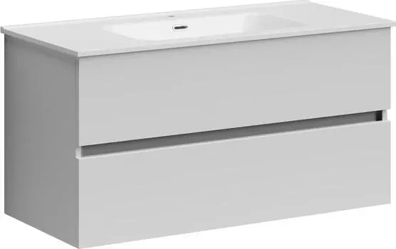 Тумба под раковину Sancos Urban 100 UR100W, белый глянец