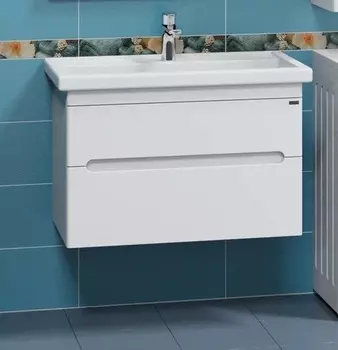 Тумба под раковину СаНта Лондон 80 224037, белый