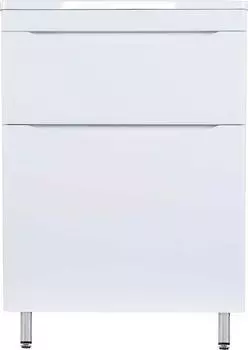 Тумба под раковину Style Line Бергамо 60 СС-00002307, белый