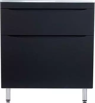 Тумба под раковину Style Line Бергамо 80 СС-00002313, черный
