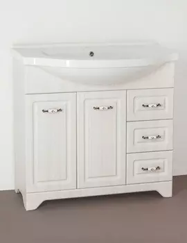 Тумба под раковину Style Line Олеандр-2 90 бежевый ЛС-00000485