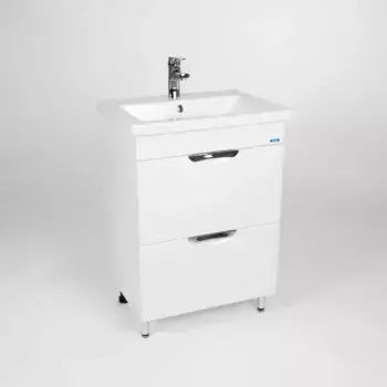 Тумба под раковину Viant Лима VLIM60CO-T2Y белый