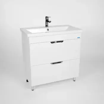 Тумба под раковину Viant Лима VLIM80CO-T2Y белый