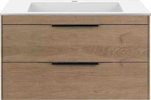 Тумба под раковину Vincea Chiara 2D 80 VMC-2C2800NO, N.Oak