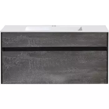 Тумба под раковину Vincea Chiara VMC-2C100GS 100 см, серый камень G.Stone