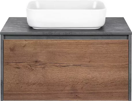 Тумба под раковину Vincea Mesa 80 VMC-2MS800TB, T.Oak Beton